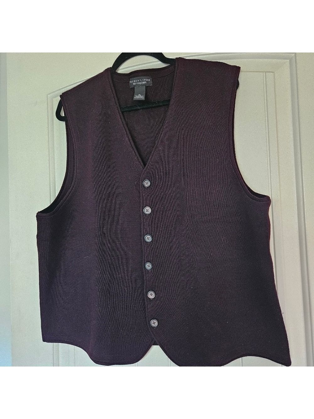 The Men's Store at Bloomingdale's 100% Merino Wool Vest Size Xl